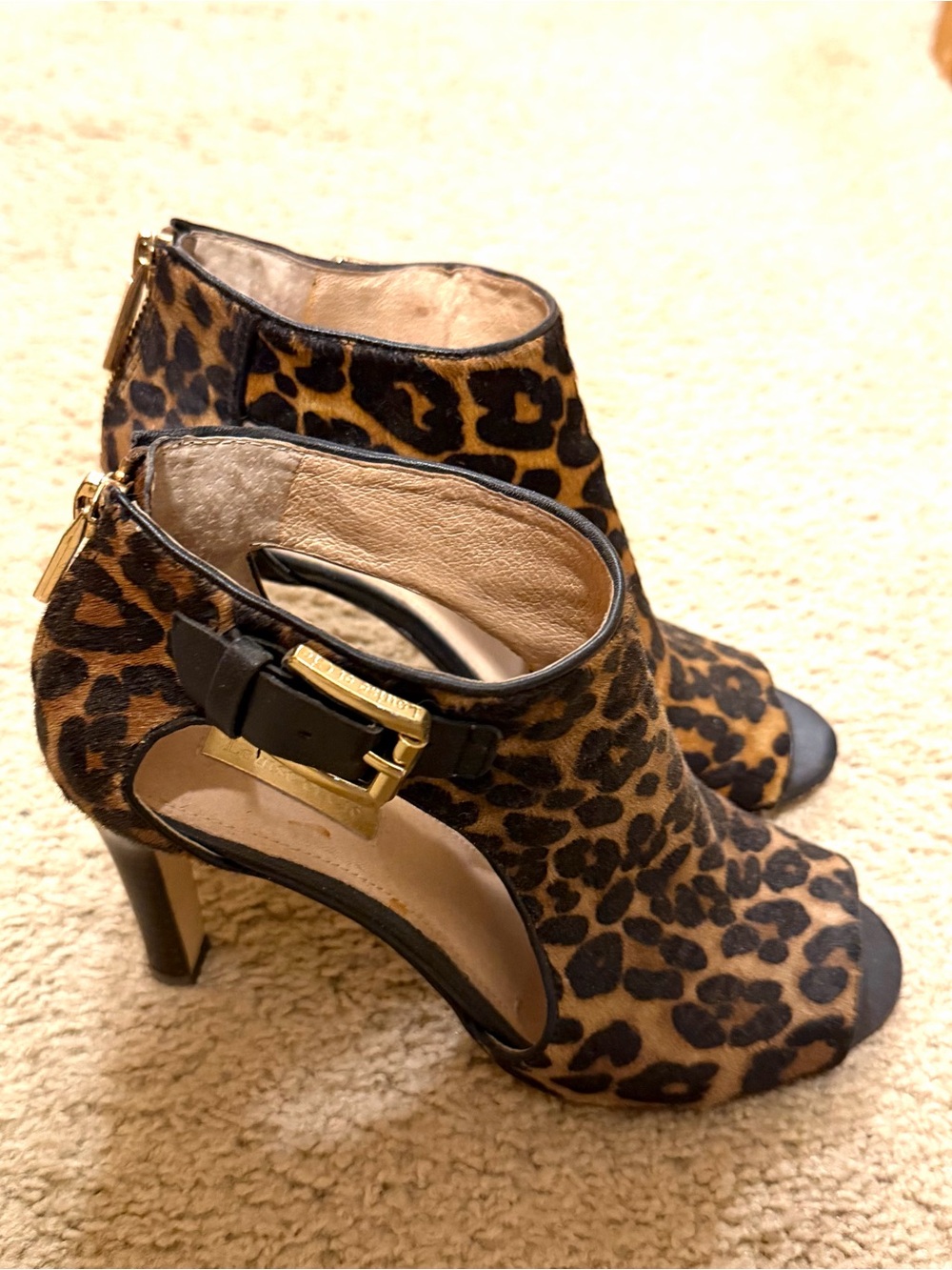 Cheetah hills, 4 inch, Louise et Cie, size 37/7B